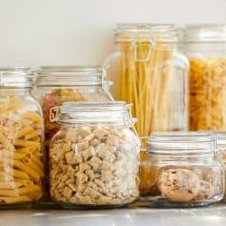 Close-up of food items inside airtight jars, Do Airtight Containers Keep Bugs Out?