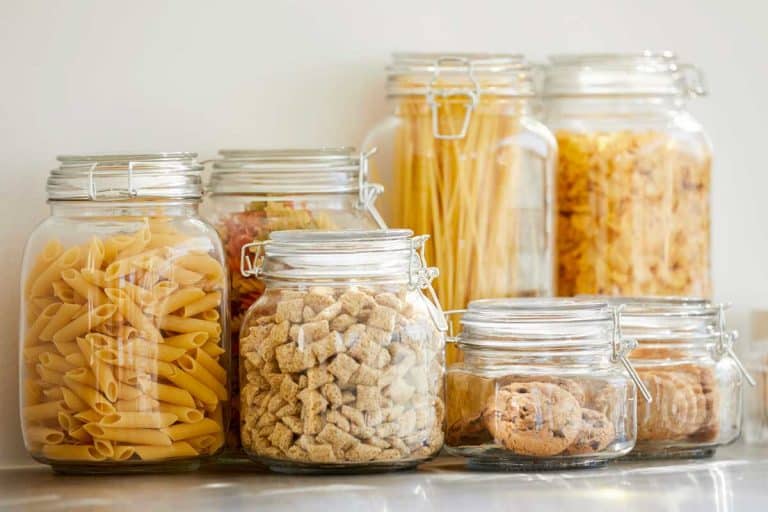 Close-up of food items inside airtight jars, Do Airtight Containers Keep Bugs Out?