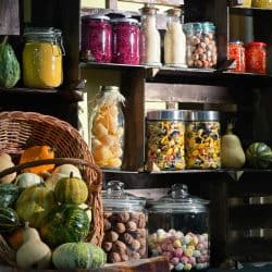 Fall pantry with jars with pickled vegetables, Does a Pantry Have to be in the Kitchen? [4 Alternative Locations Revealed]