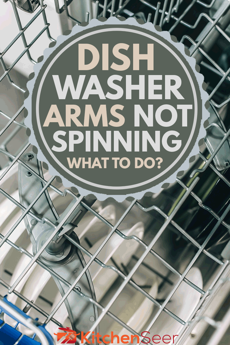 water dispensers and dishwasher arms in a modern dishwasher, Dishwasher Arms Not Spinning - What To Do