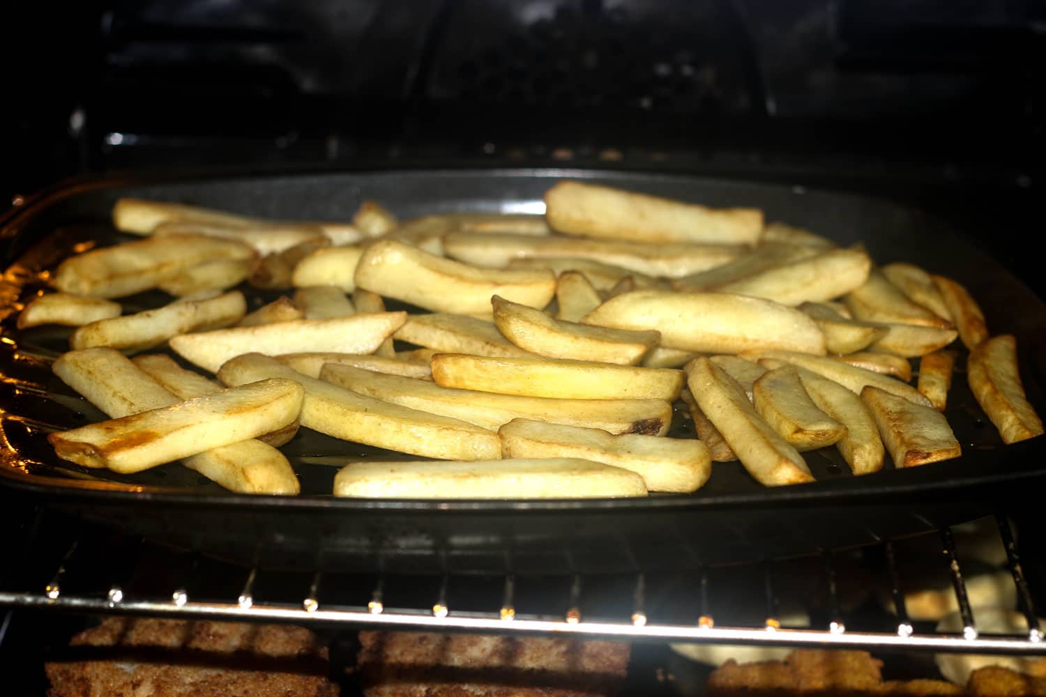Oven fried fries