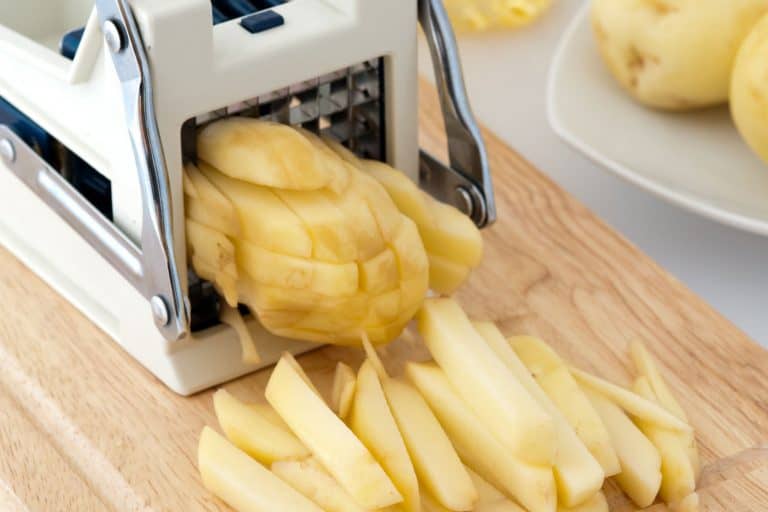 Slicing potatoes using a food processor, How To Cut French Fries With A Food Processor