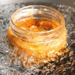 Bain-marie cooking with a food jar in middle of boiling water bath to reheat it. Bain-Marie Vs. Double Boiler What You Need To Know