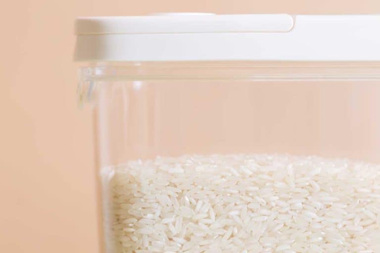Plastic transparent container with rice inside, Can You Store Rice In Plastic Food Containers?
