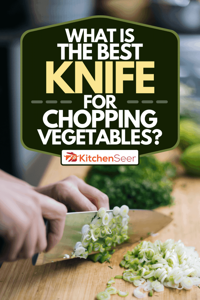 A person slicing vegetables for salad, What Is The Best Knife For Chopping Vegetables?
