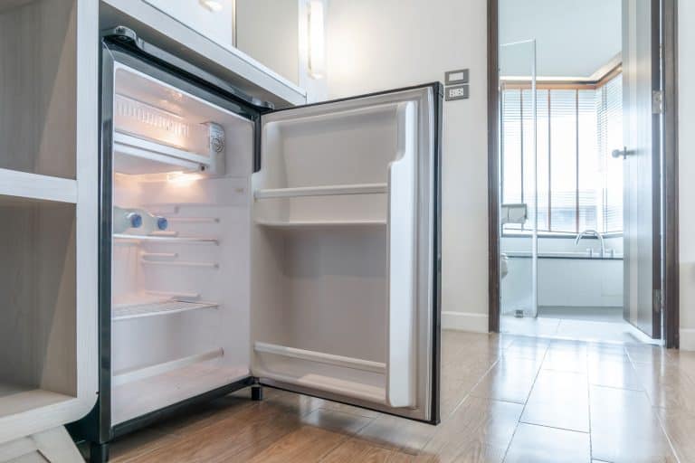 An empty freezer left open on the pantry area, Can You Put A Freezer In The Pantry?