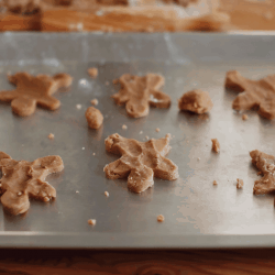 Chocolate chip cookies on baking sheet. How To Remove Stains From Cookie Sheets