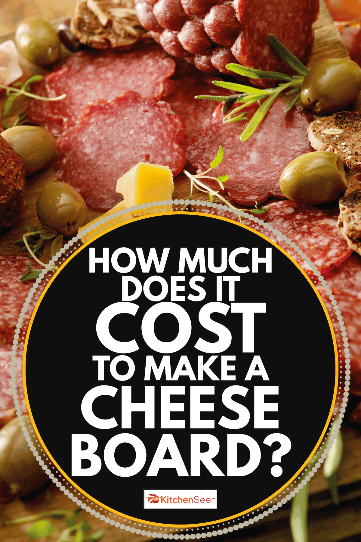 Cheese and Meat Platter with Fresh Olives. How Much Does It Cost To Make A Cheese Board