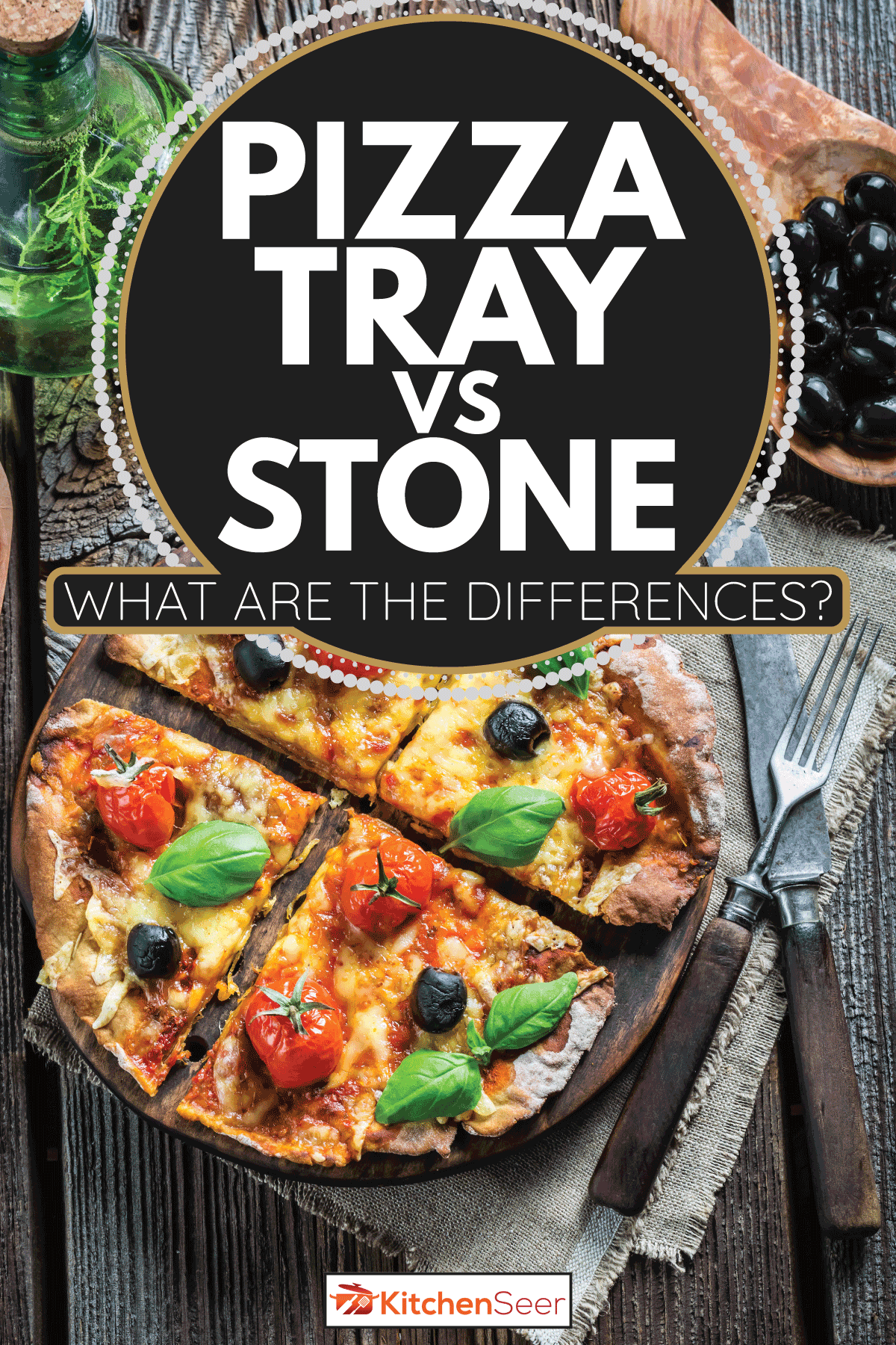 Prepared pizza before baking. Pizza Tray VS Stone What Are The Differences
