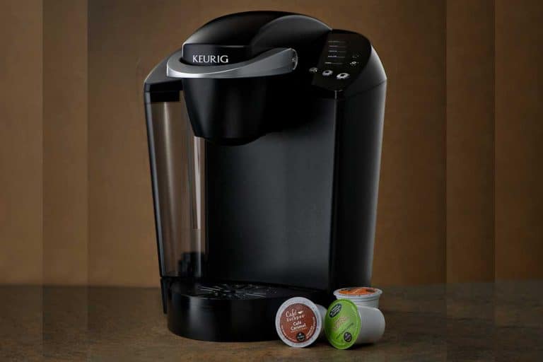 A Keurig k-cup coffee maker with three k-cup pods, Keurig Tastes Watered Down - What To Do?