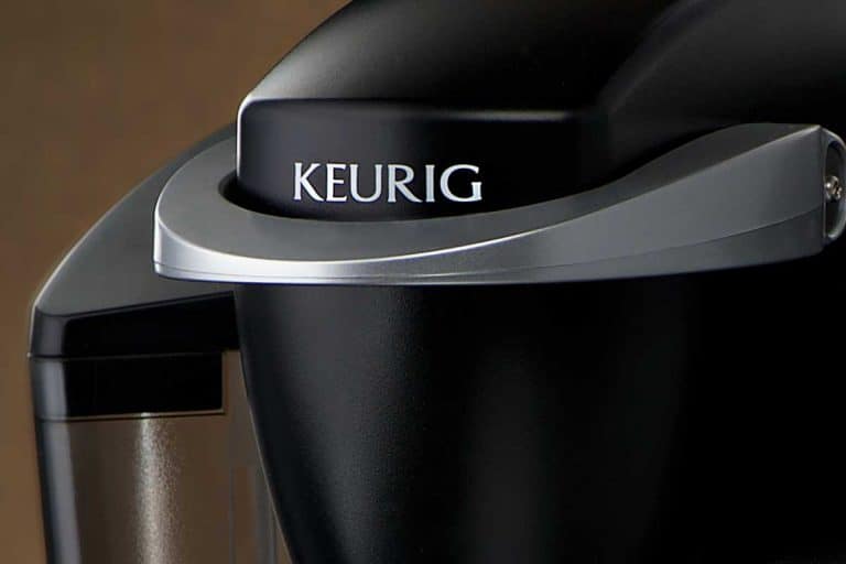 Keurig logo of a k-cup coffee maker, How Long Can You Leave Water In A Keurig Reservoir?