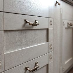 retro metal cabinet knobs in the kitchen, Can You Put Knobs On Kitchen Drawers?
