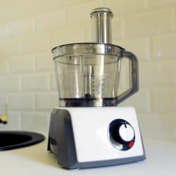 Electric food processor on kitchen countertop, Can A Food Processor Spiralize?