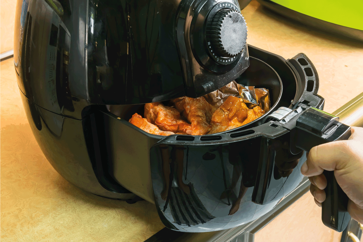 Chef's Grill BBQ Chicken Legs in oven air fryer.healthy cooking without oil. Can An Air Fryer Basket Go In The Dishwasher