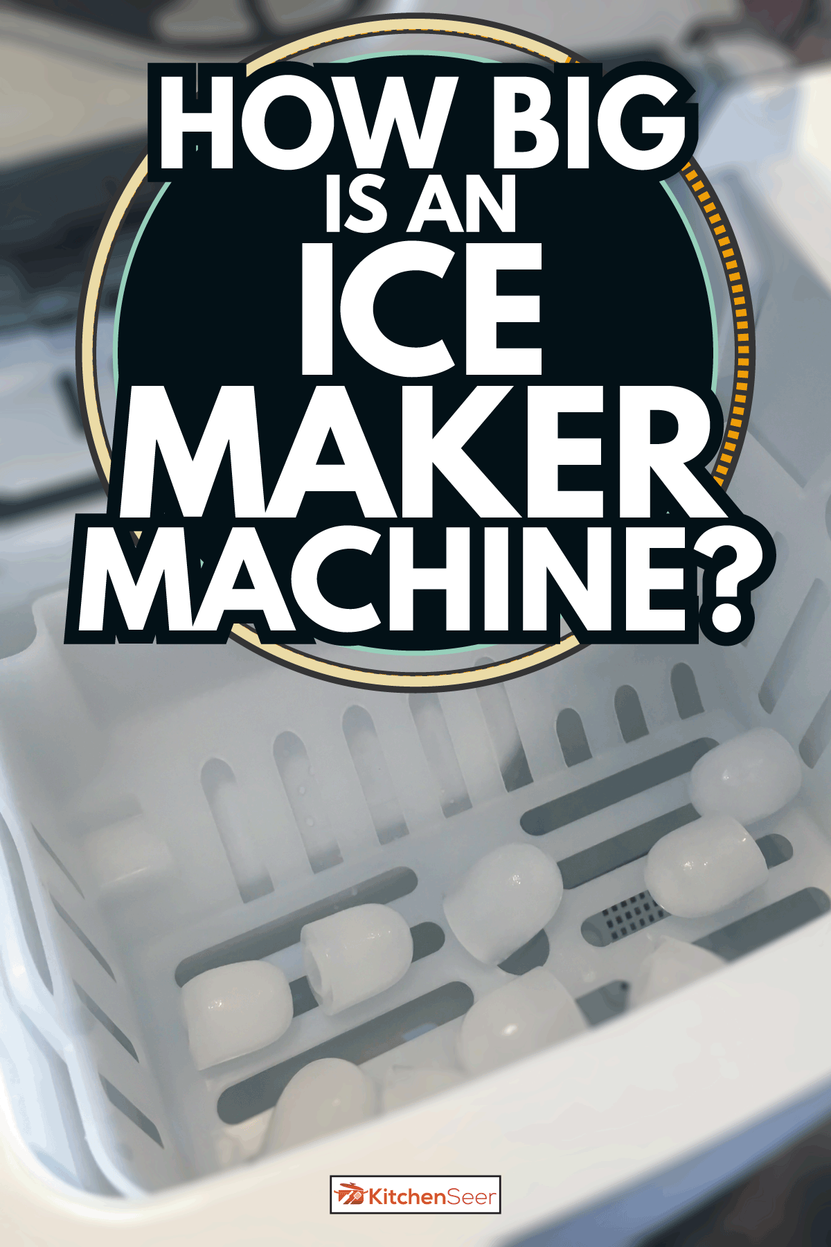 Clean ice cubes from automatic ice maker. How Big Is An Ice Maker Machine