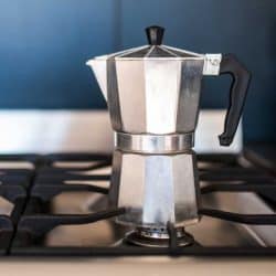 Close up of a coffee percolators on stove in the kitchen, 5 Best Stovetop Coffee Percolators To Consider