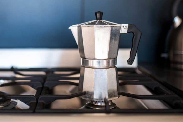 Close up of a coffee percolators on stove in the kitchen, 5 Best Stovetop Coffee Percolators To Consider