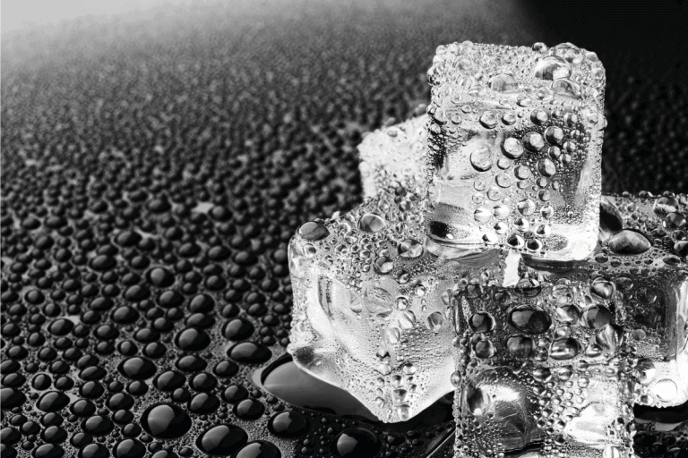 Cube ice on dark background. Can You Manually Fill An Ice Maker