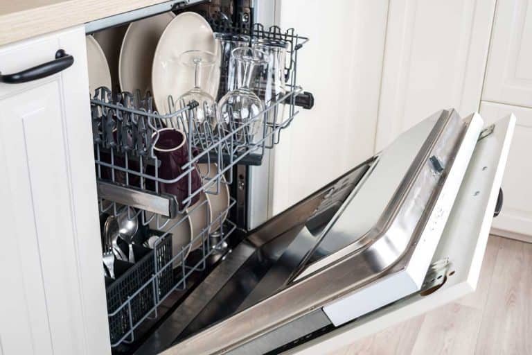 Dishwasher close-up with washed dishes, How Long Should A Bosch Dishwasher Cycle Run?