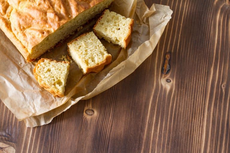 Sliced cornbread placed inside a paper bag, Should You Refrigerate Cornbread?