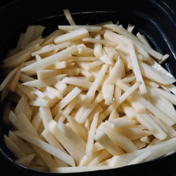 french fries on airfryer, potato in the airfryer. What Are The Different Models Of Ninja Foodi