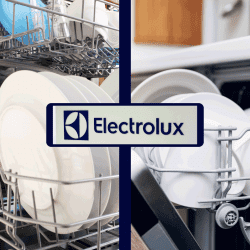 A collage photo of electrolux dishwashers, How To Reset An Electrolux Dishwasher