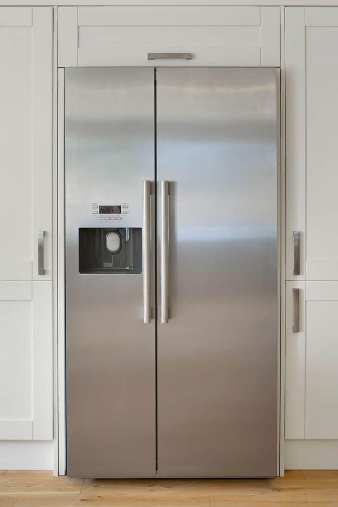 Modern American double door refrigerator
