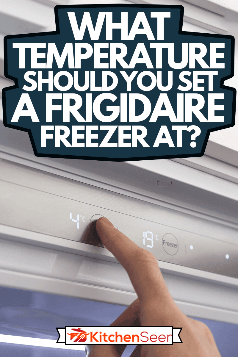 Hand adjusts temperature of refrigerator. Choosing a refrigerator operating mode, setting the correct temperature, Furnace Lockout - What To Do?