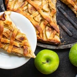A slice of apple pie dessert on a plate, Can You Use Granny Smith Apples For Apple Pie?