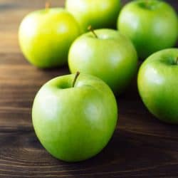 Freshly picked granny smith apples on the wooden table, How To Store Granny Smith Apples