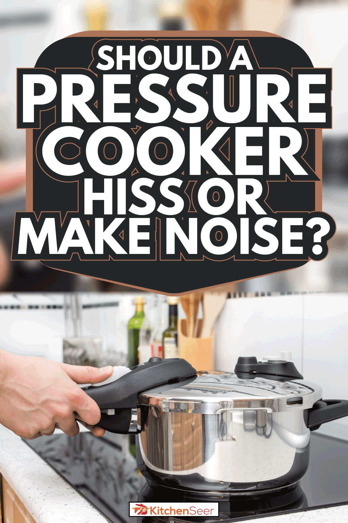 High pressure aluminum cooking pot with safety cover. Should A Pressure Cooker Hiss Or Make Noise