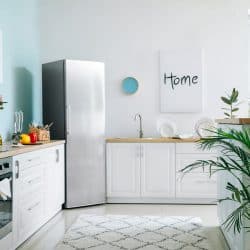 Interior of modern comfortable kitchen, How Big Is A Refrigerator? [Dimensions Explored]