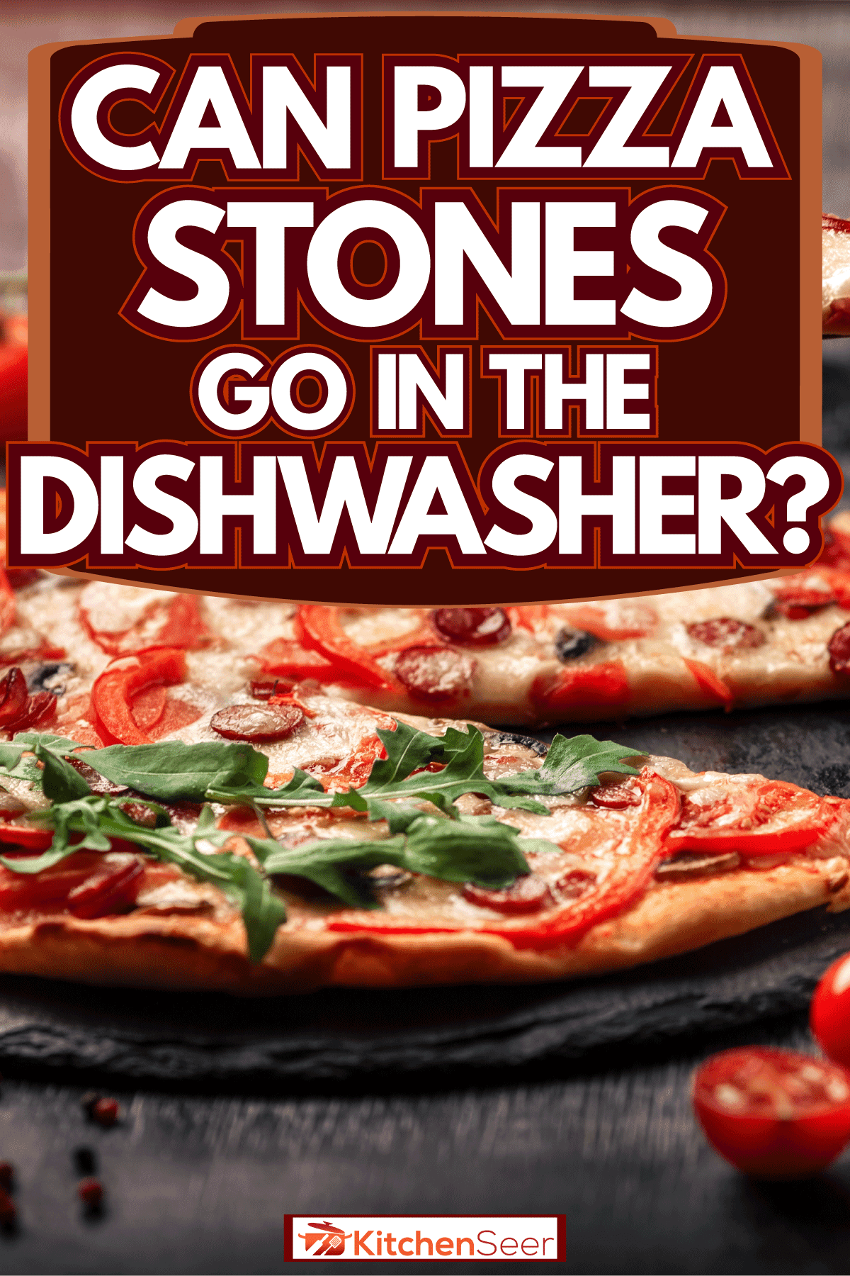 A delicious pepperoni pizza, Can Pizza Stones Go In The Dishwasher?