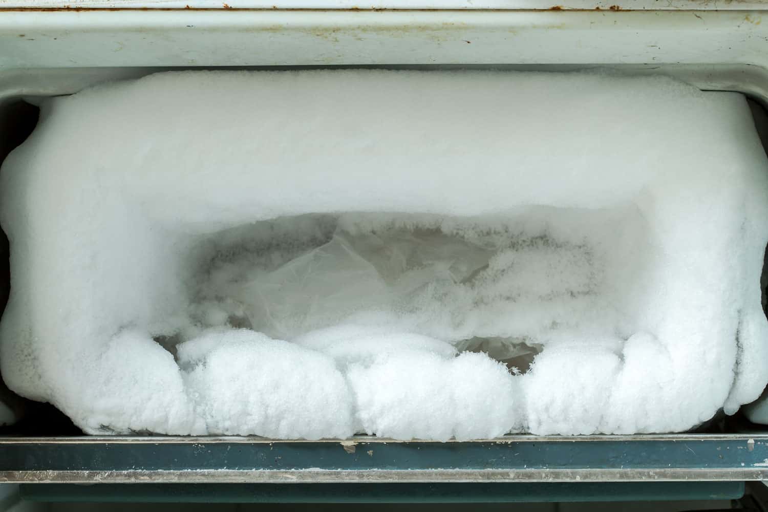 Ice build up in the freezer
