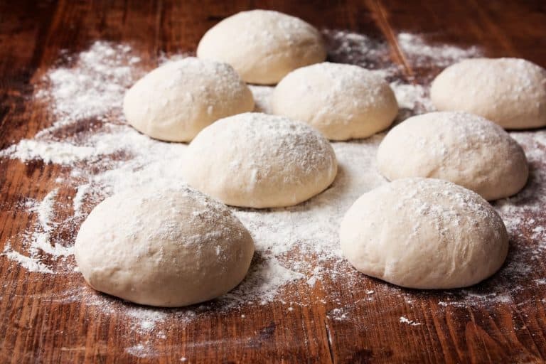 Risen or proved yeast dough for pizza, How To Proof Pizza Dough