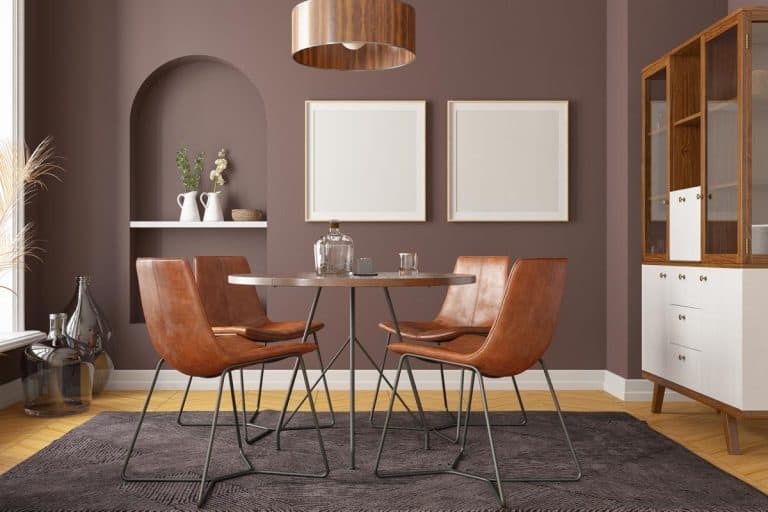 A stylish modern dining room, 9 Accent Wall Ideas For The Dining Room