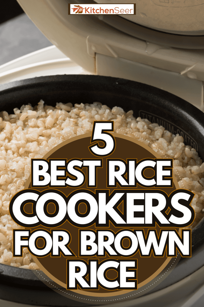 Freshly cooked healthy brown rice in the rice cooker, 5 Best Rice Cookers For Brown Rice