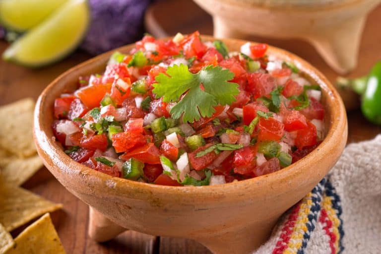 A delicious home made salsa pico de gallo with tomato, onion, lime, cilantro, and jalapeno pepper, How Long Does Pico De Gallo Last?