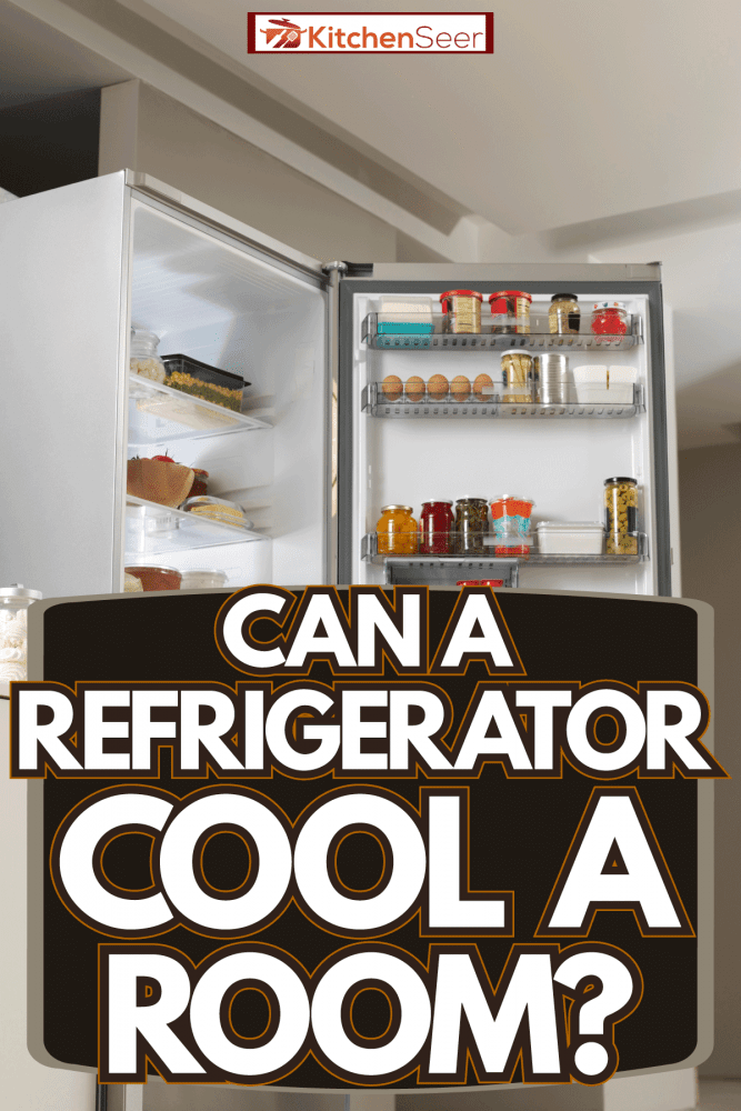 A refrigerator containing lots of food and other essentials, Can A Refrigerator Cool A Room?