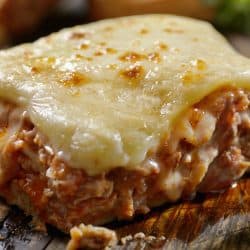 Cheesy, Beef and Veal Lasagna with a bechamel sauce and ricotta cheese - 13 Types of Lasagna