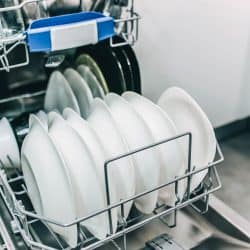 Dishes inside a dishwasher, How To Unlock A Frigidaire Dishwasher?