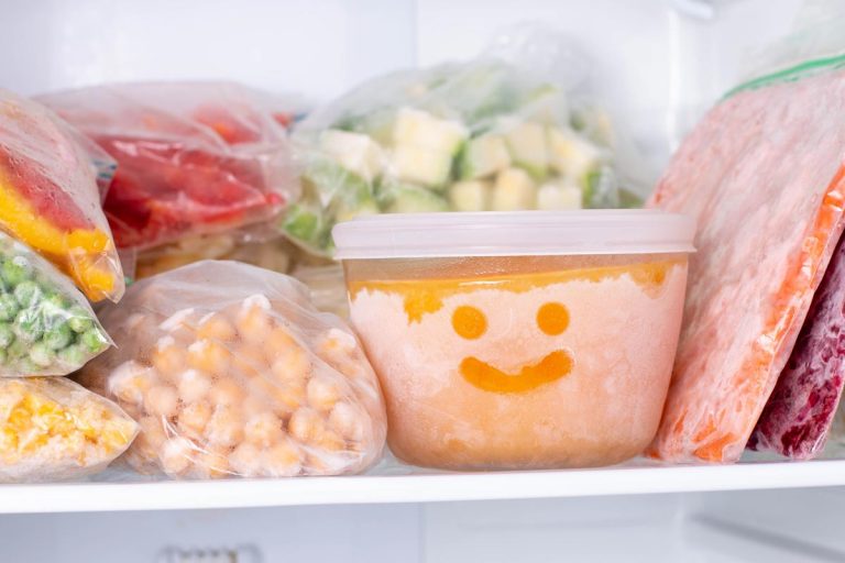 A frozen food in the refrigerator, Refrigerator Freezing Food (Even On Lowest Setting) - What To Do?