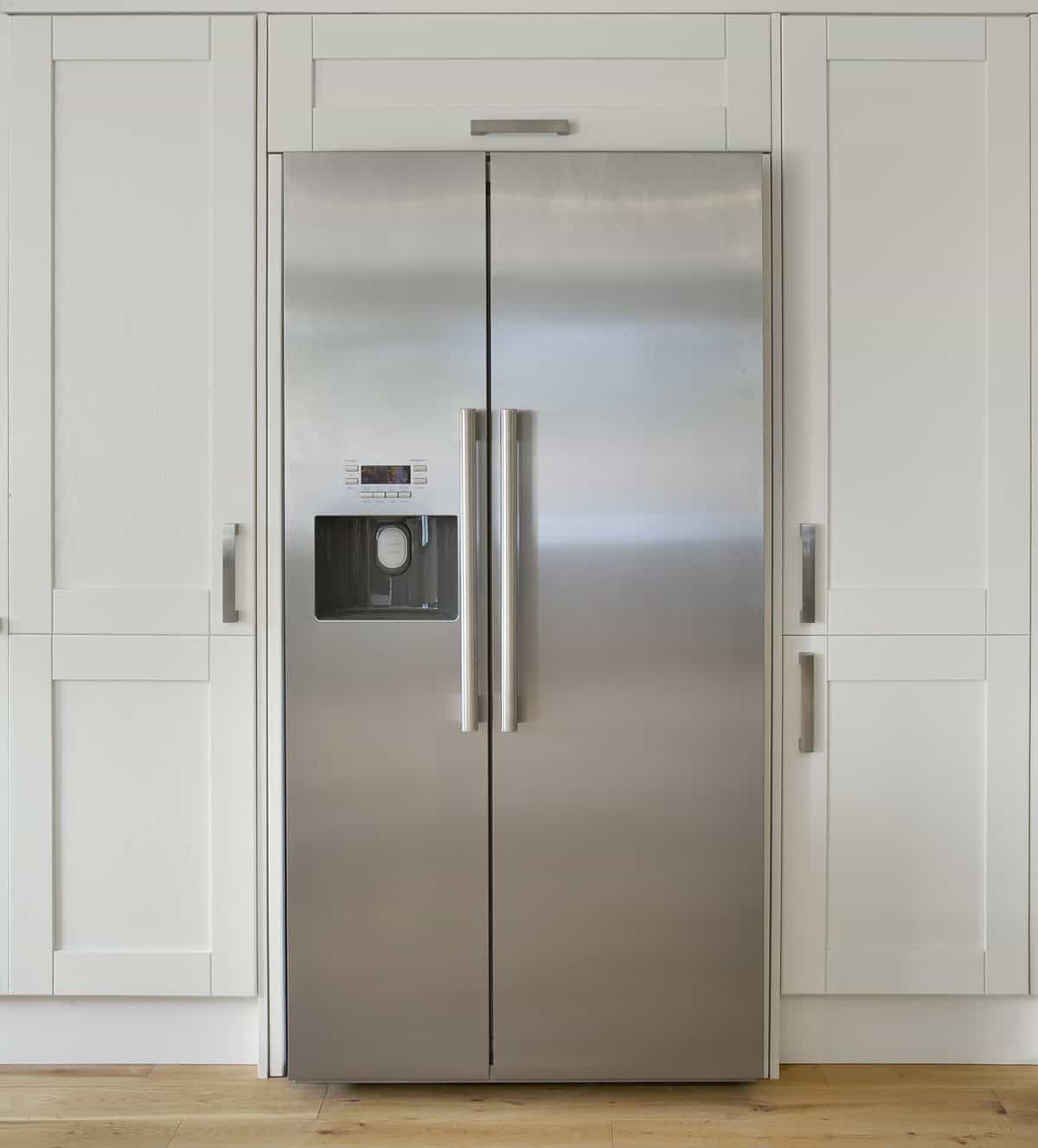 Modern American fridge freezer