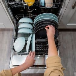 Properly manage and arrange dishes in dishwasher, How To Drain GE Dishwasher Inclduing mid cycle
