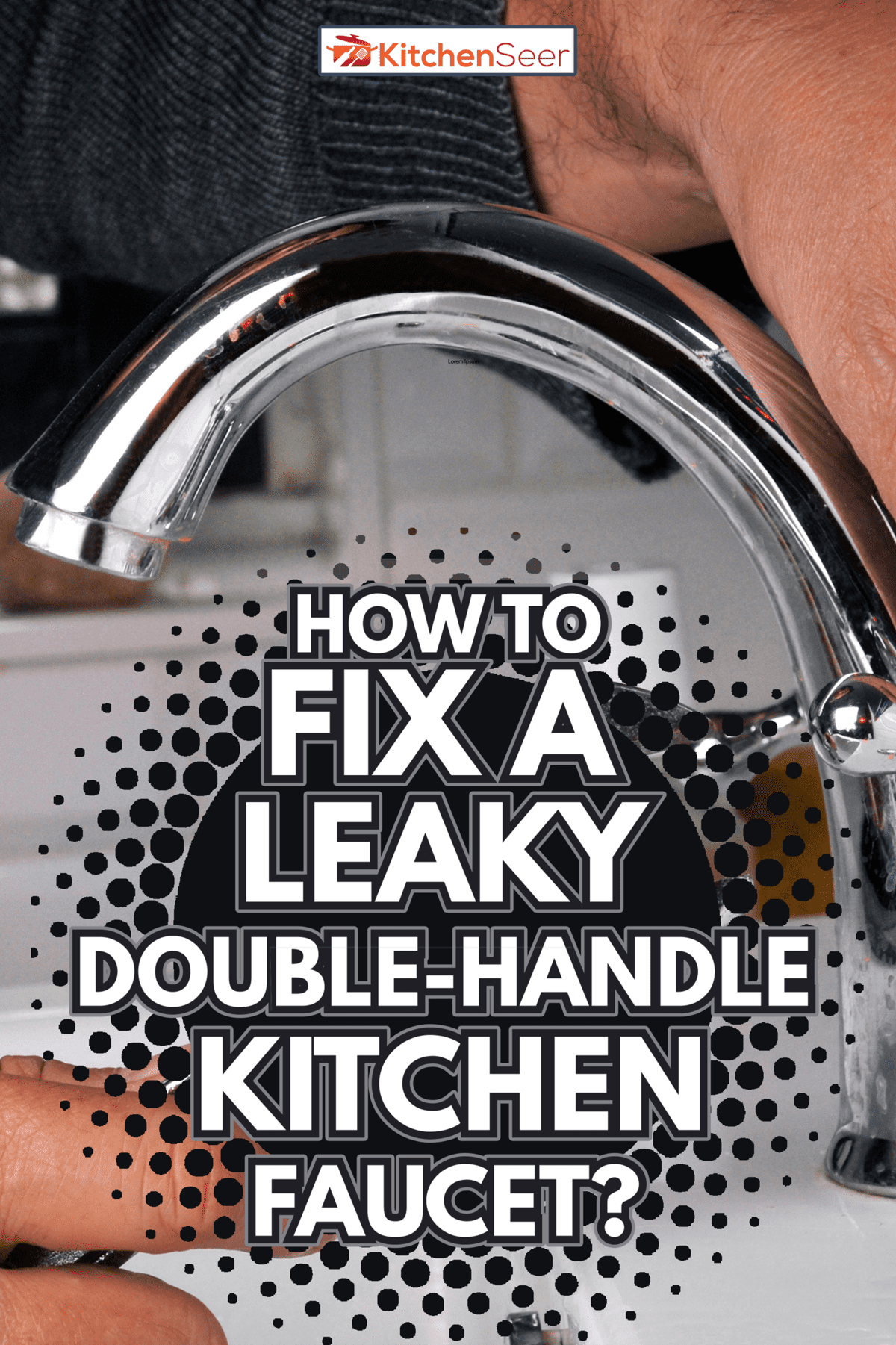 Repairing a faucet - How To Fix A Leaky Double-Handle Kitchen Faucet