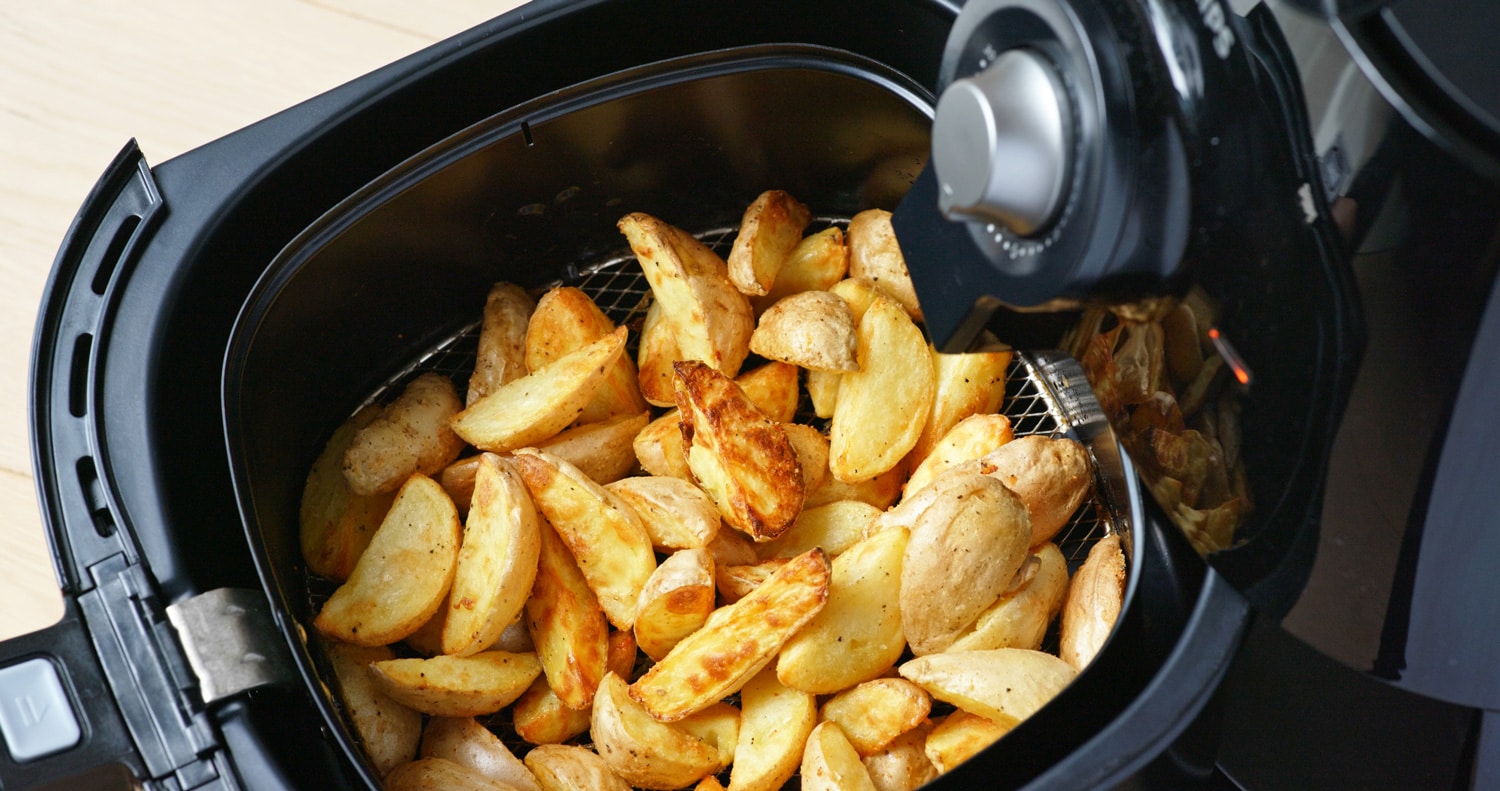 Air fryer homemade grilled potato