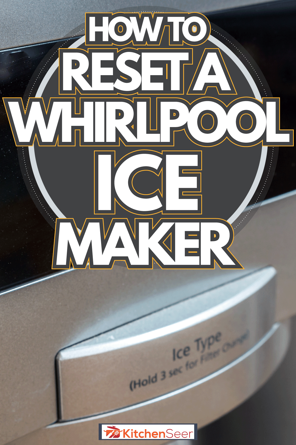 Detail with refrigerator freezer of kitchen appliance, How To Reset A Whirlpool Ice Maker