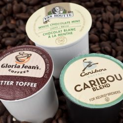 A variety of k-cups used for the Keurig single serve coffee make - Can I Use Tap Water In A Keurig