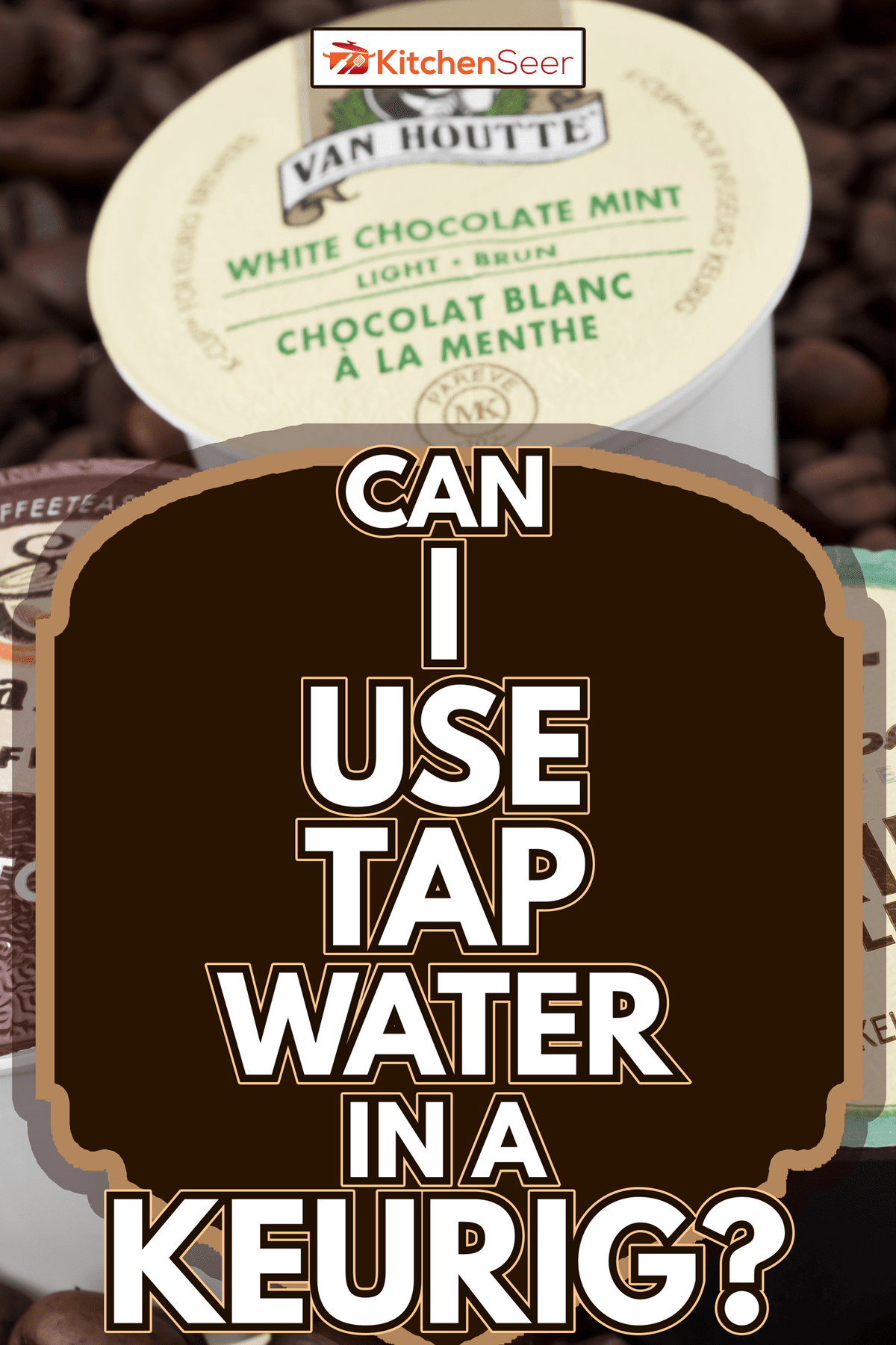 A variety of k-cups used for the Keurig single serve coffee make - Can I Use Tap Water In A Keurig