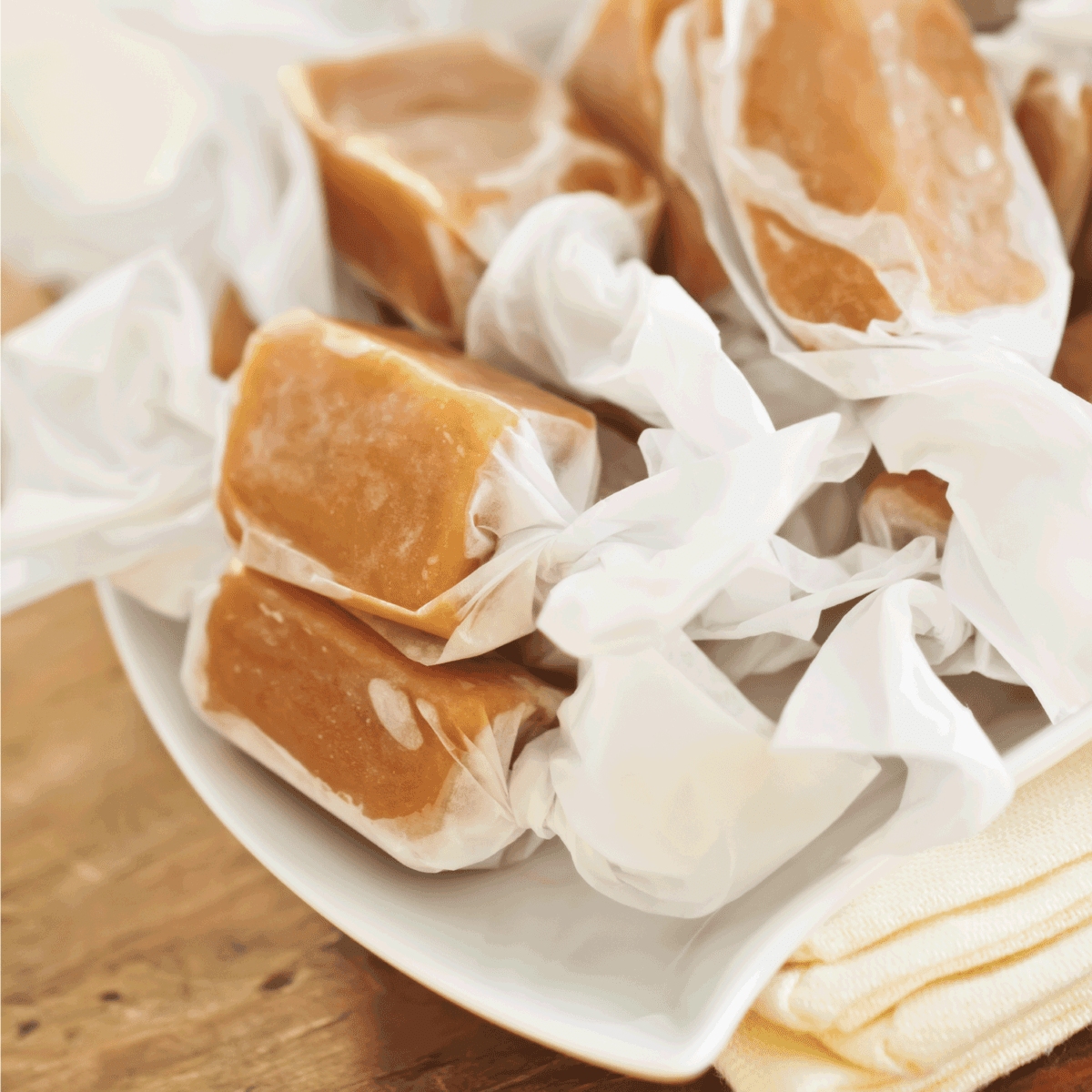 Individually Wrapped Caramel Candies